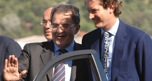 Romano Prodi e John Elkann