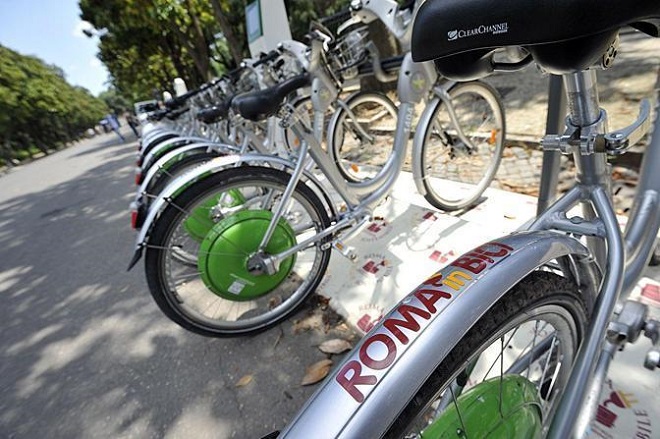 biciclette a roma