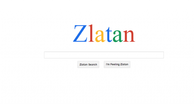 Ibrahimovic ha il suo Google personalizzato: si chiama Zlatan e tutte le ricerche ricondurranno a lui. L'idea geniale e un po' folle di un'agenzia di comunicazione svedese. 