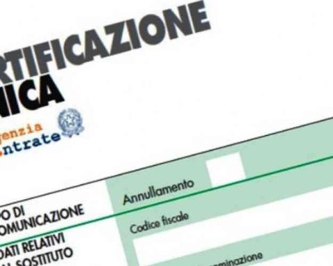 Certificazione unica