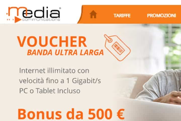 bonus 500 euro internet e pc