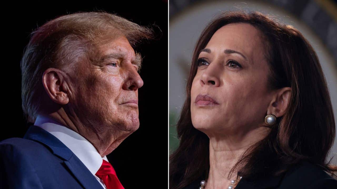 trump vs Harris