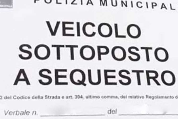 Bollo auto e Veicolo sottoposto a sequestro