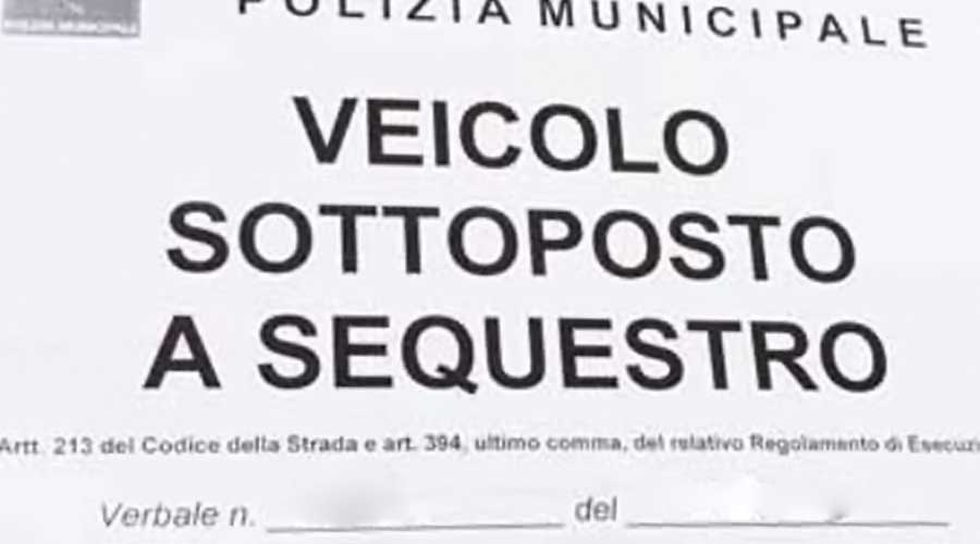 Bollo auto e Veicolo sottoposto a sequestro