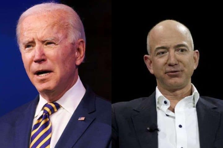 Bezos contro Biden sull'inflazione