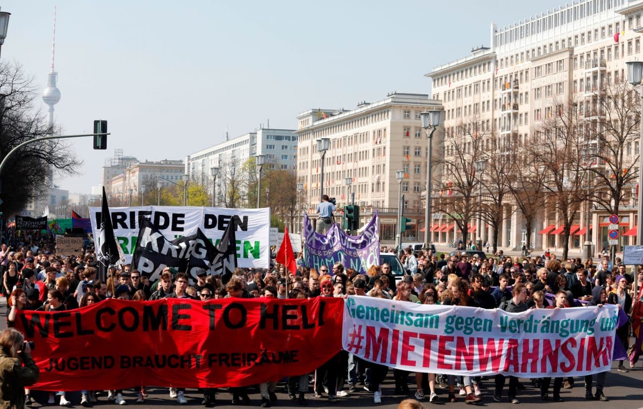 Blocco degli affitti, proteste a Berlino