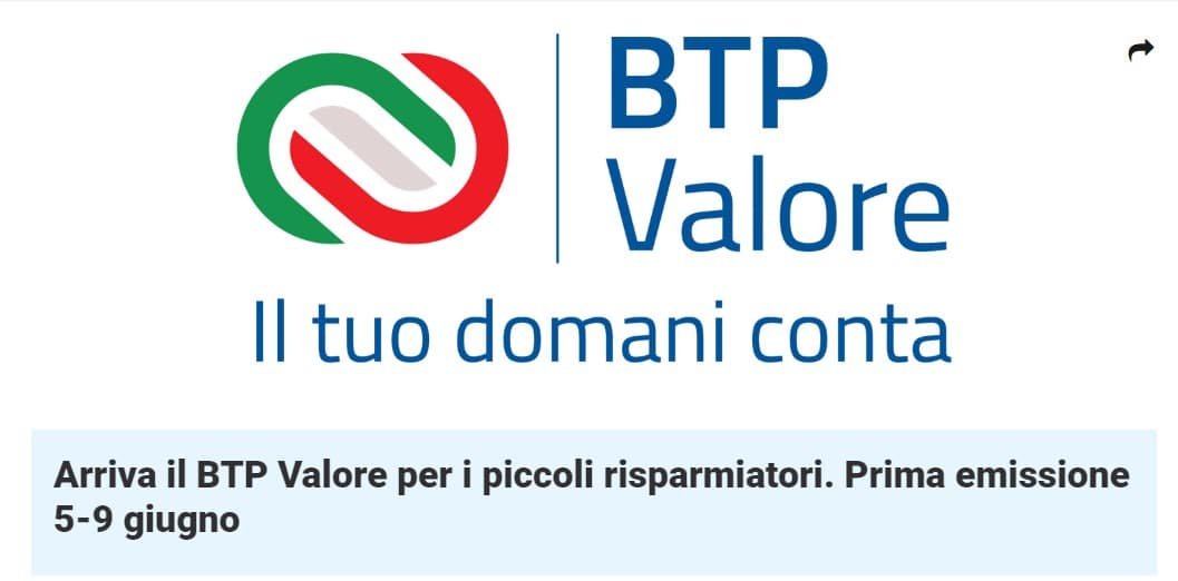 BTp Valore 2028, arriva il secondo collocamento