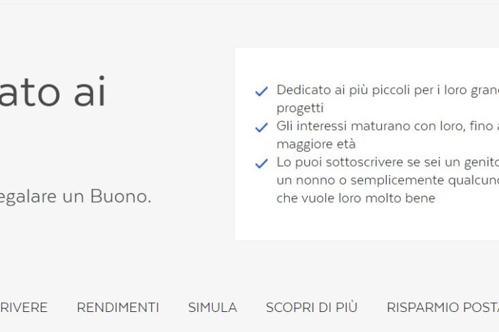 Buono dedicato ai minori o BTp 2041?