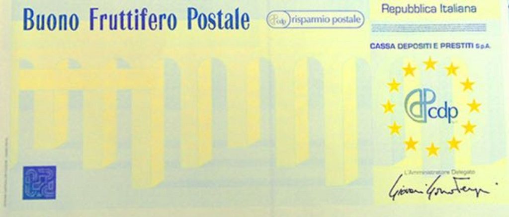 Buono fruttifero postale dedicato ai minori