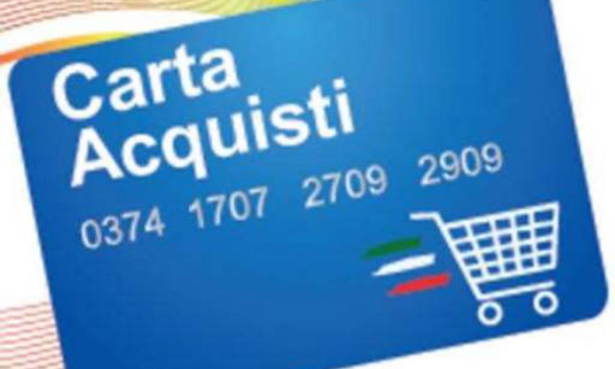 Carta acquisti, l’INPS detta i tempi per avere 382,50 euro da spendere