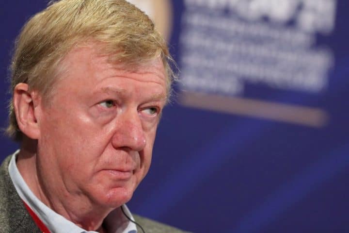 Anatoly Chubais in fuga da Putin