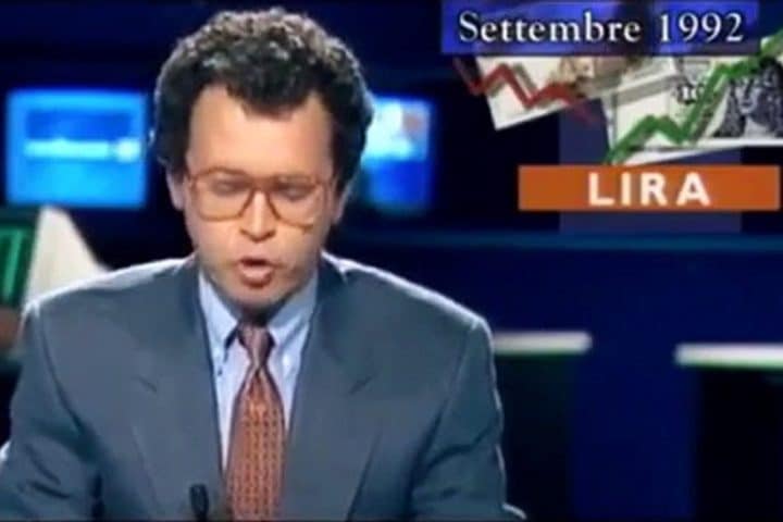 Svalutazione della lira nel 1992