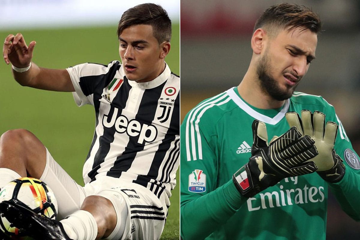 Dybala e Donnarumma, cosa succede alla Juventus