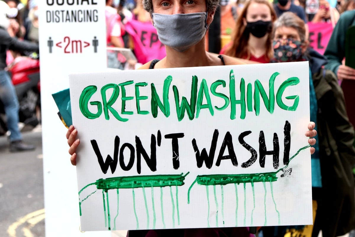 La presa in giro del greenwashing