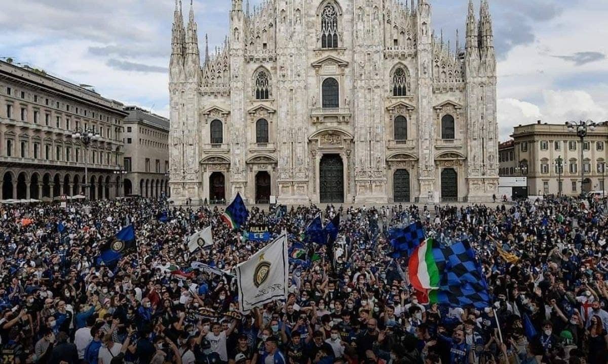 Lo scudetto all'Inter e i numeri della festa nerazzurra