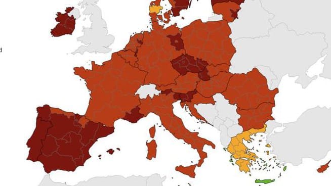 Mappa contagio