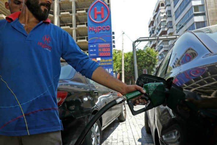 Prezzo della benzina senza più sussidi in Libano