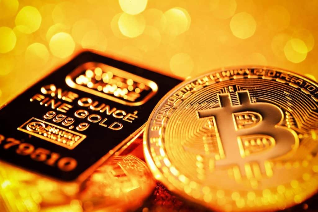 Prezzo dell'oro indebolito da Bitcoin