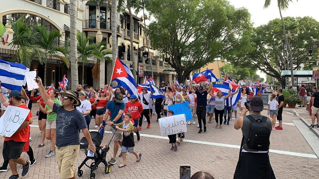 Proteste a Cuba contro il regime