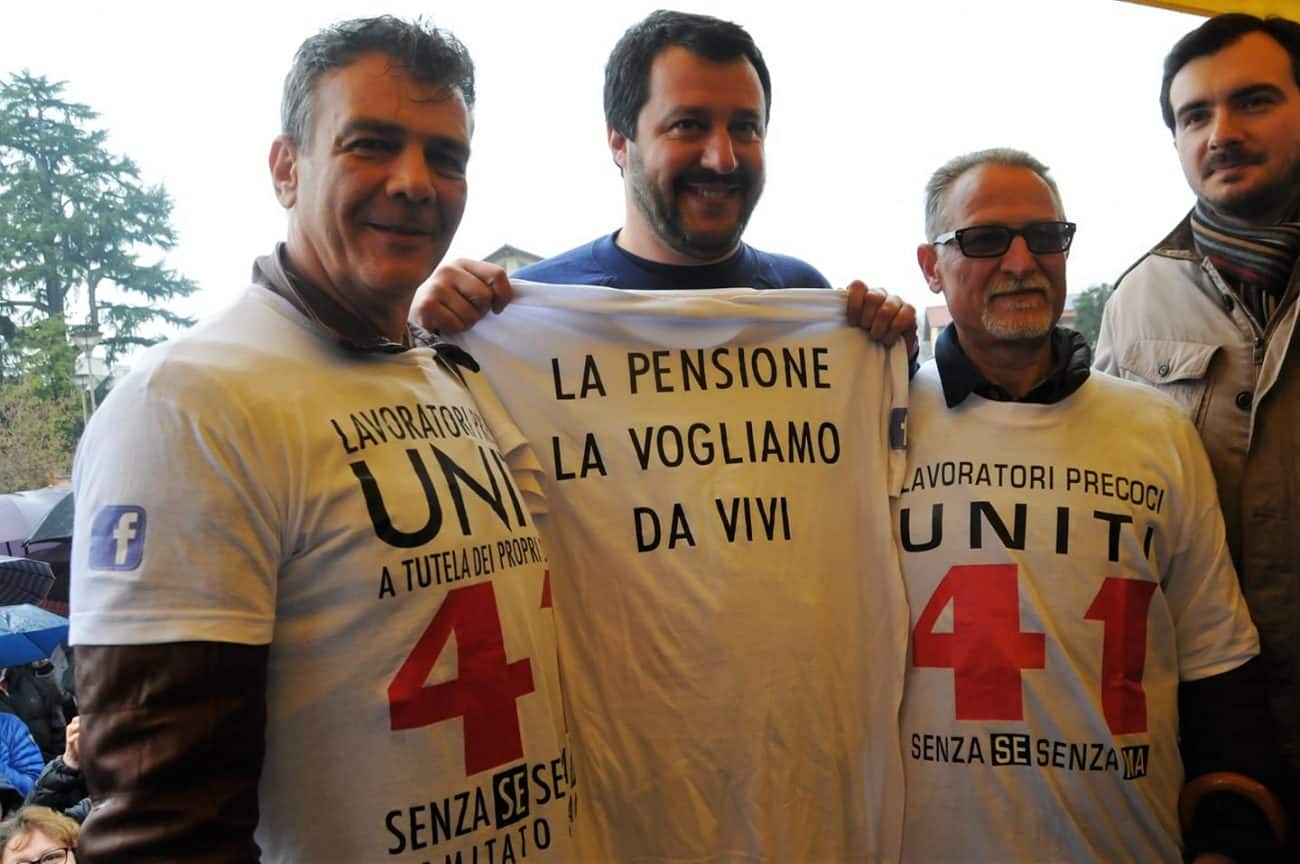 Pensioni quota 41