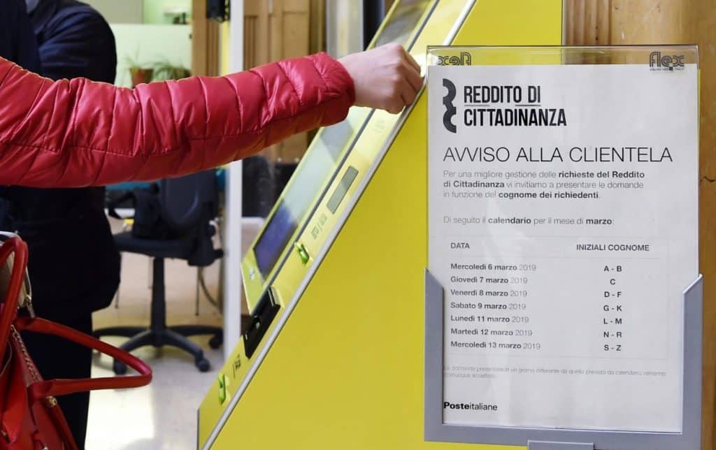 Reddito di cittadinanza, modifiche al via