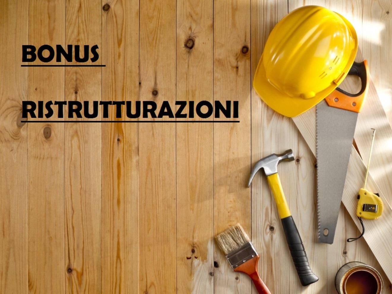 Bonus ristrutturazione