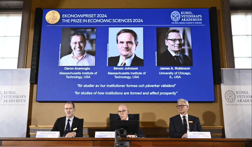 Povertà e ricchezza, la tesi dei Premi Nobel per l'Economia 2024