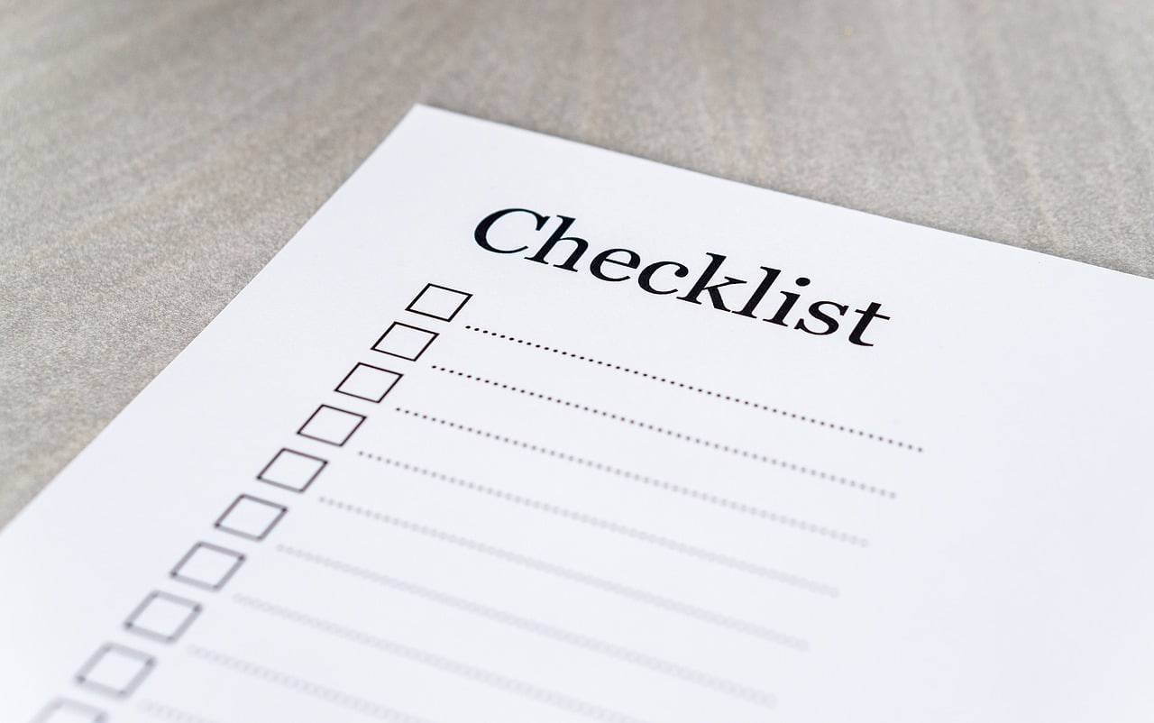 checklist 730